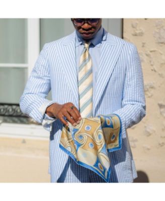 Men's Prato - Silk Pocket Square for Men