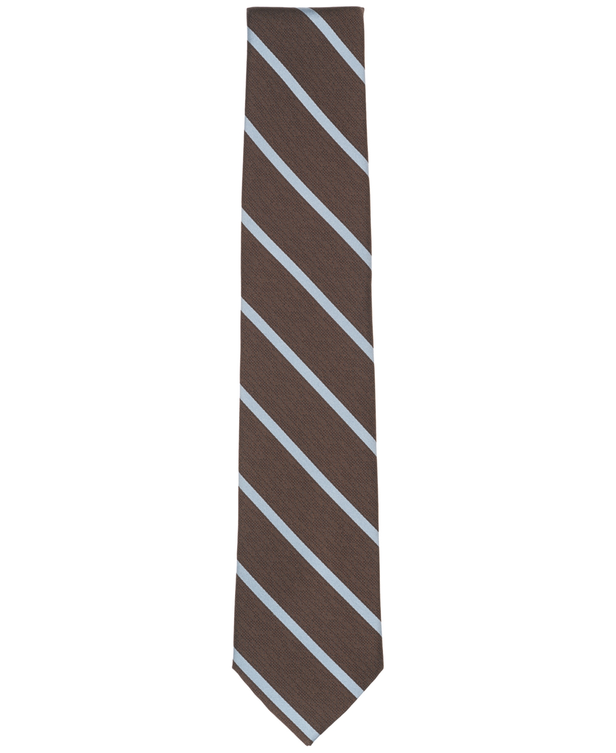 Michael Kors Men's Classic Nastro Stripe Tie In Brown