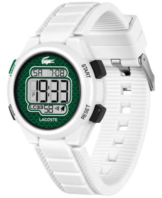 Kid's LC33 White Silicone Strap Watch, 32.6mm