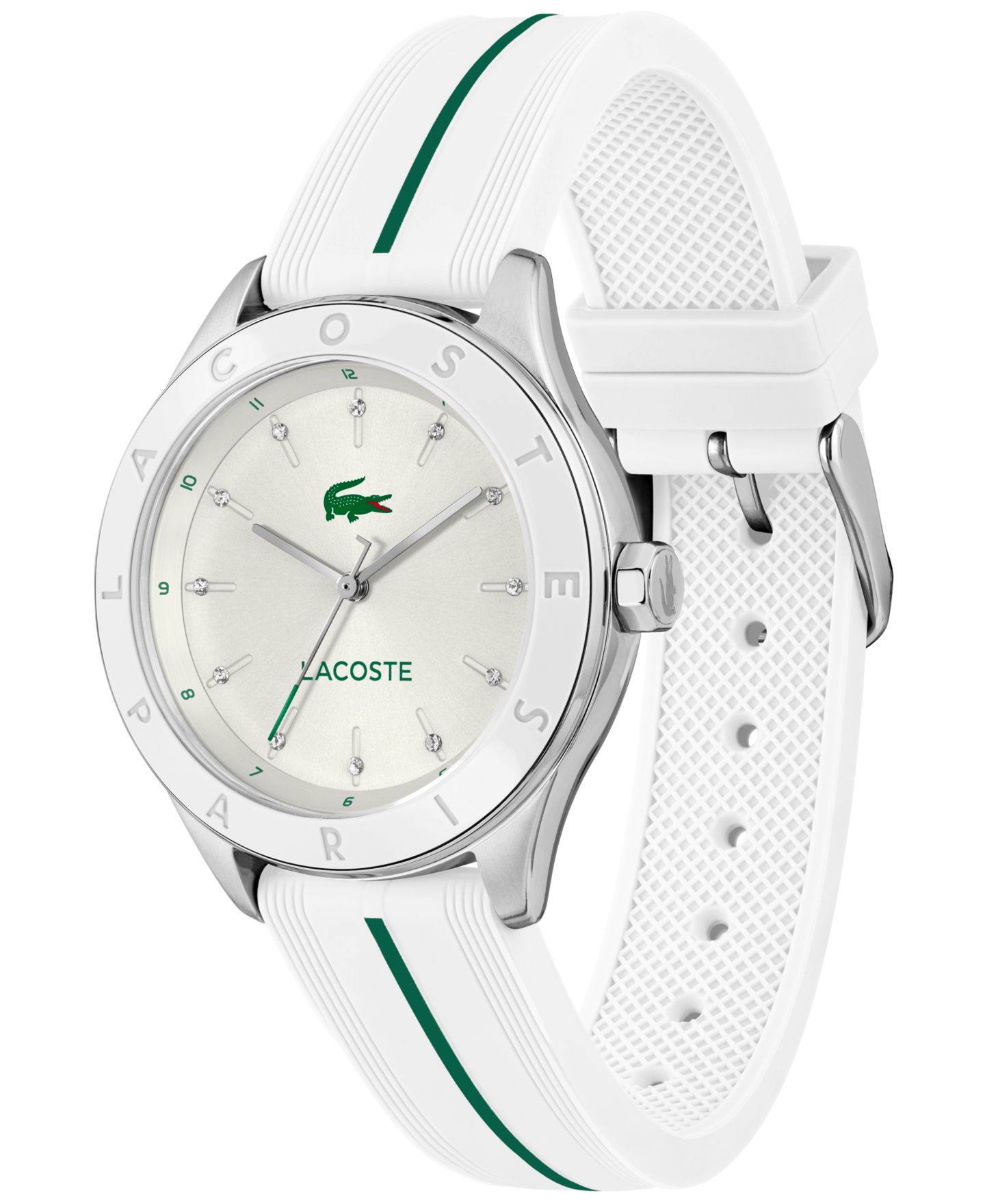Женские часы Lacoste Billie White Silicone Strap Watch, 36mm — фото 4