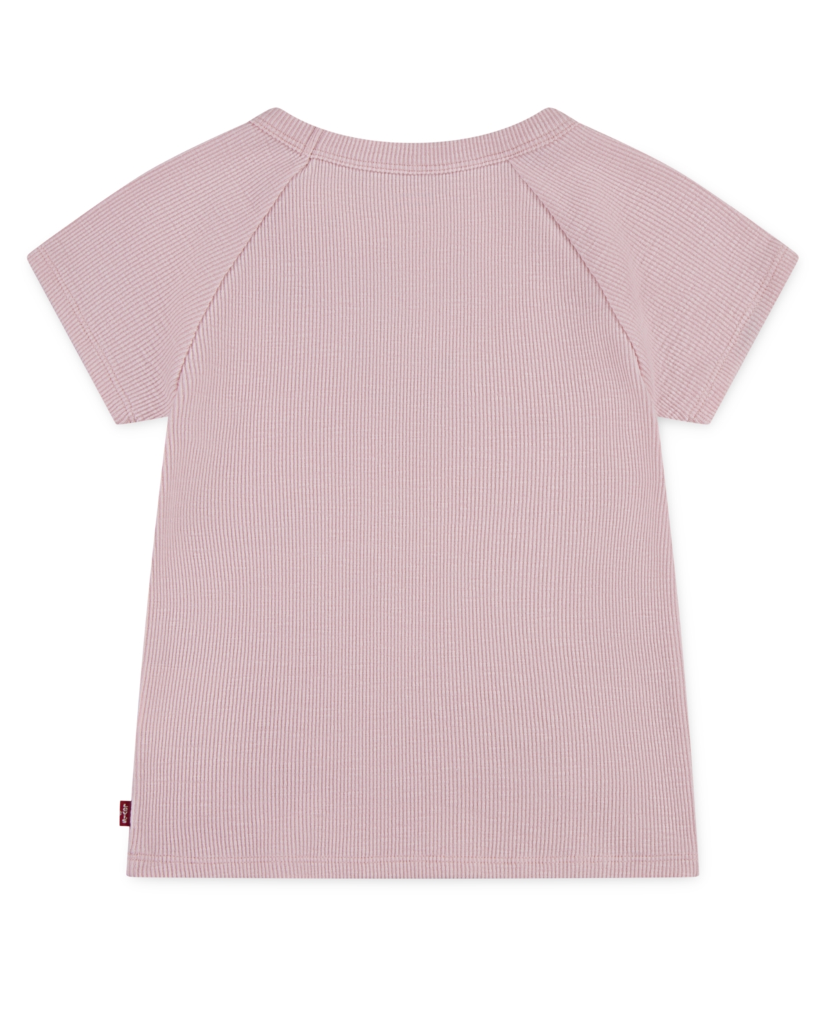 Levi's Big Girls Boot Applique Raglan Top In Pink