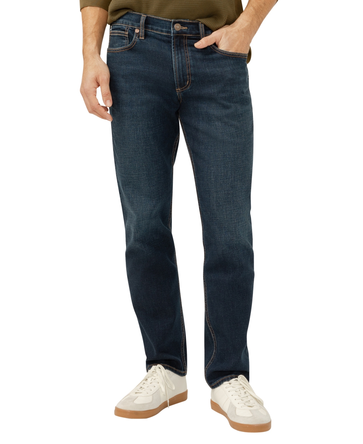 Men's Eddie Classic Athletic Fit Tapered Leg Jeans - Twister