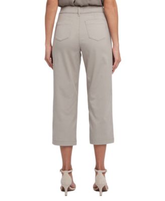 Petite Utility Straight Cropped Pants