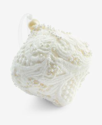 Iced Delight White Onion Ornament, Macy's Exclusive 