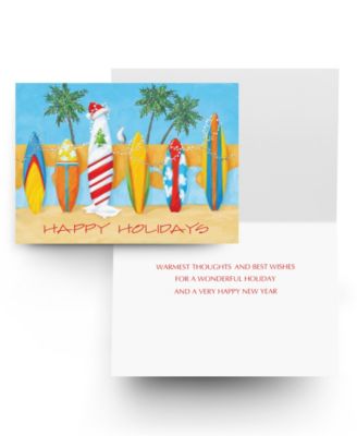 Surfboards Holiday Boxed Cards