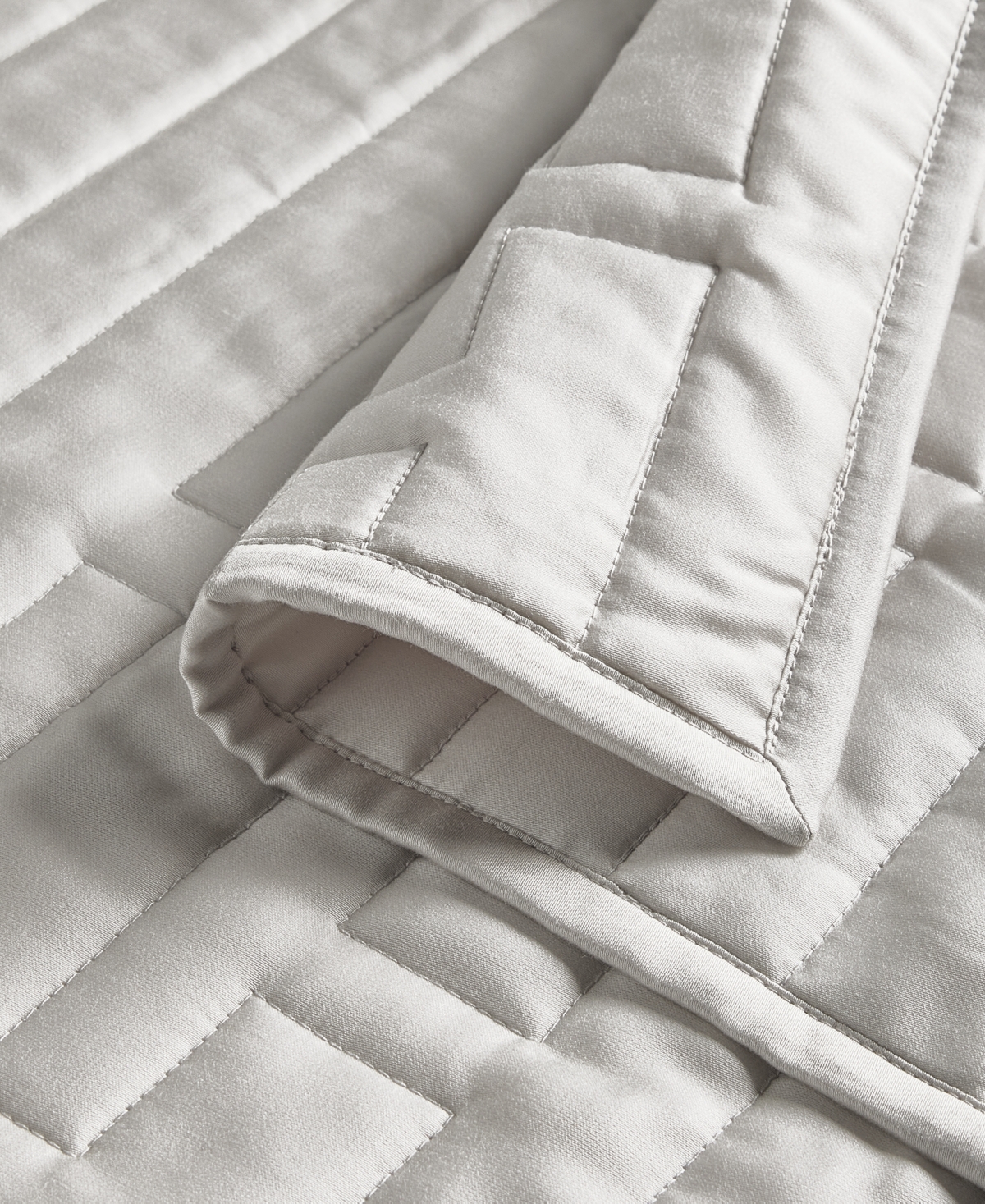 Hotel Collection Chain Links Coverlet Set, King, Exclusively At Macy's In White