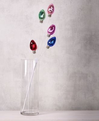 Merry Magic Colored Lights Pick Ornament, Macy's Exclusive