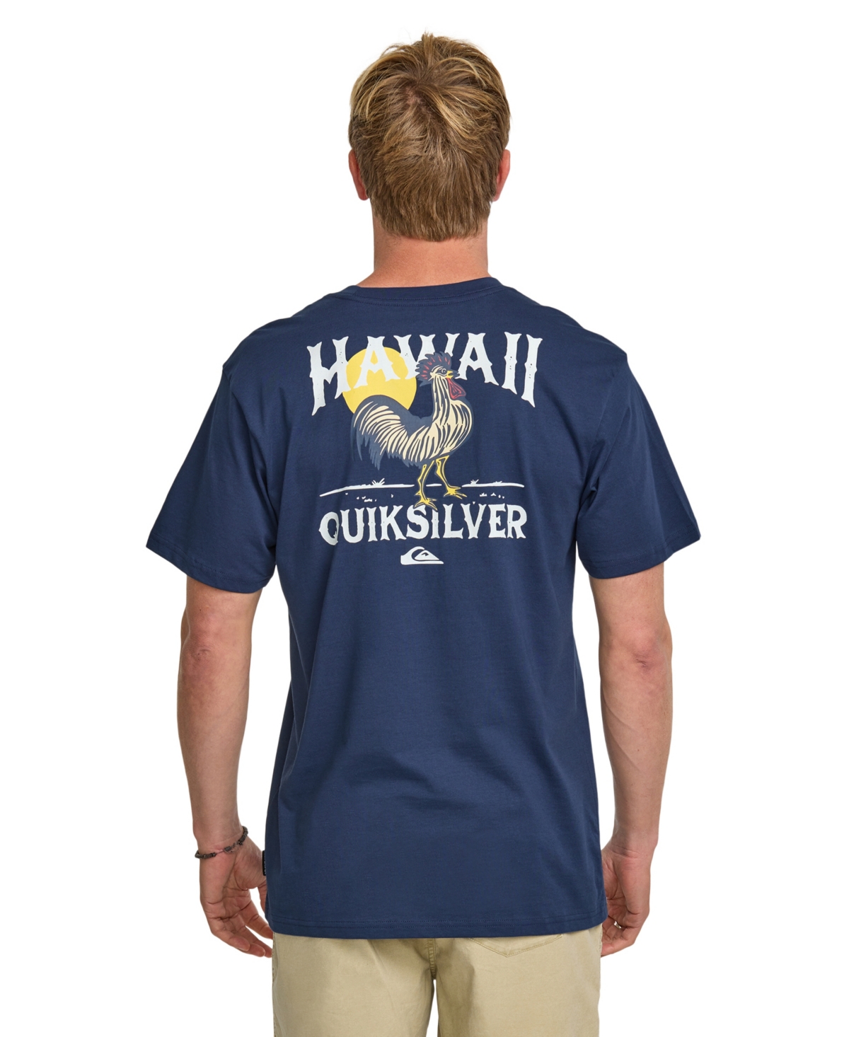 Men's Hawaii Rooster Short Sleeve T-Shirt - Navy