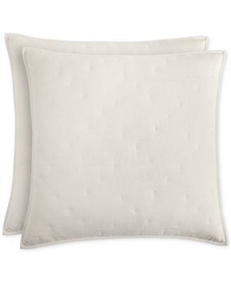 Hotel Collection - Etch Quilted 2-Pc Sham Set, Euro