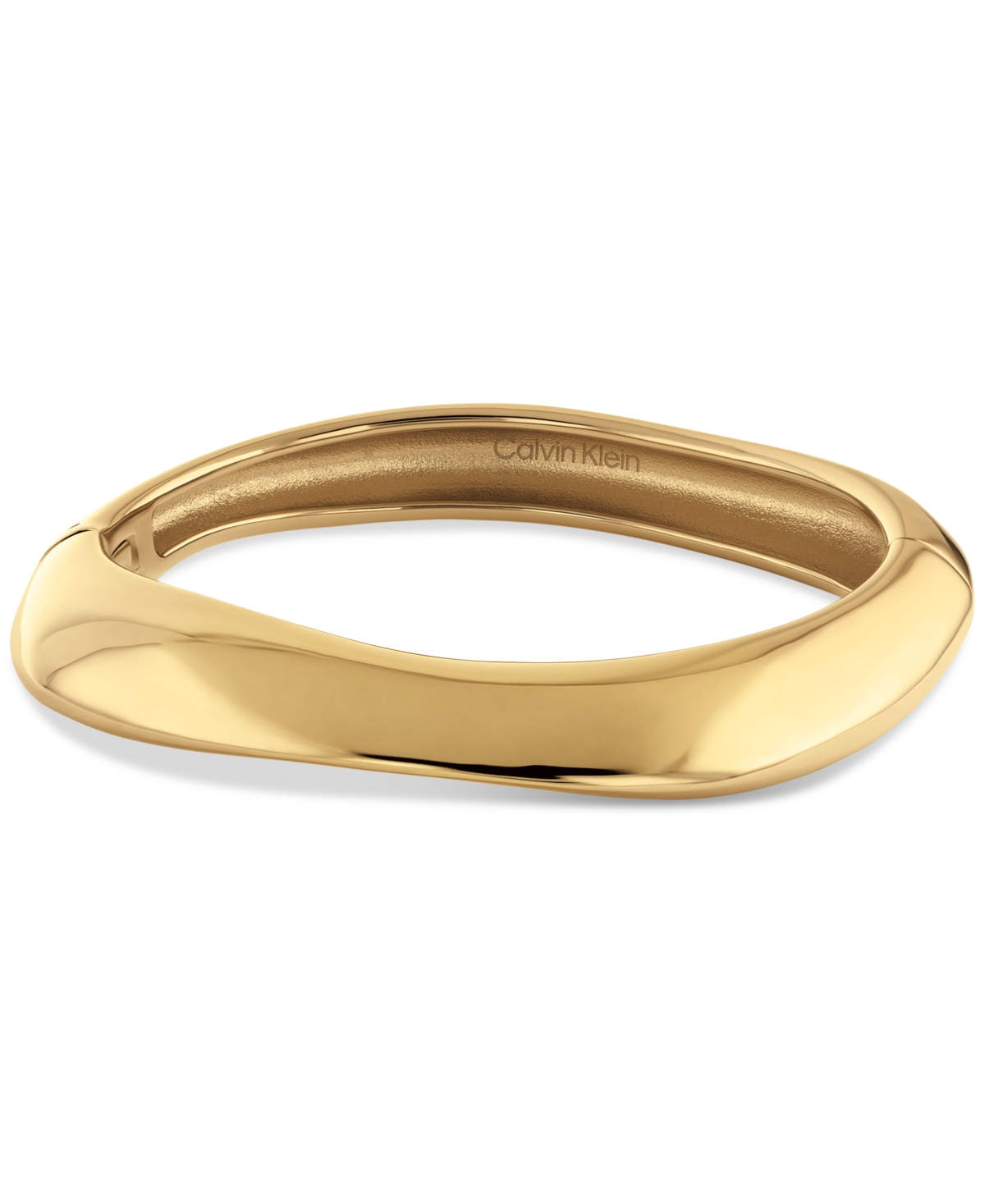 Sculpted Bangle Bracelet - Gold