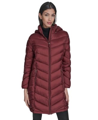 Women's Packable Hooded Puffer Coat, Created for Macy's