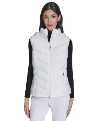 Women's Packable Hooded Puffer Vest