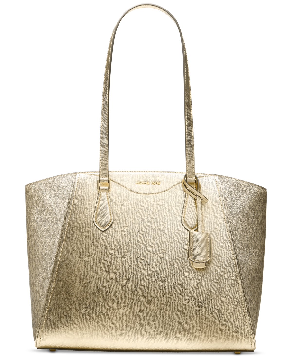 Michael Kors Michael  Taryn Extra Large Multifunction Top Zip Tote Bag In Neutral