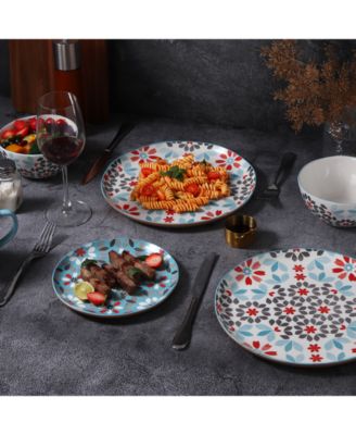 Floral 12-Pc. Dinnerware Set, Service for 4