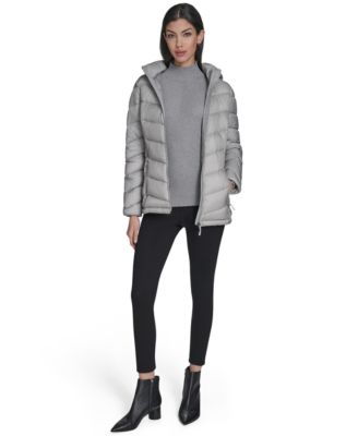 Women's Packable Hooded Puffer Coat, Created for Macy's