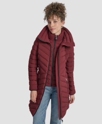 Women's Bibbed Packable Puffer Coat