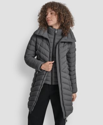 Women's Bibbed Packable Puffer Coat