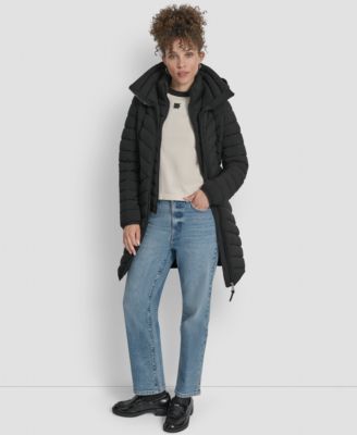 Women's Bibbed Packable Puffer Coat