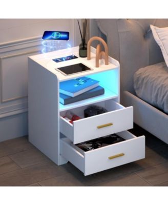 Vanity Makeup Desk with Mirror and Lights