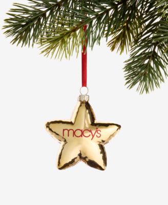 Macy's - Thanksgiving Day Parade 2025 Glass Star Balloon Ornament