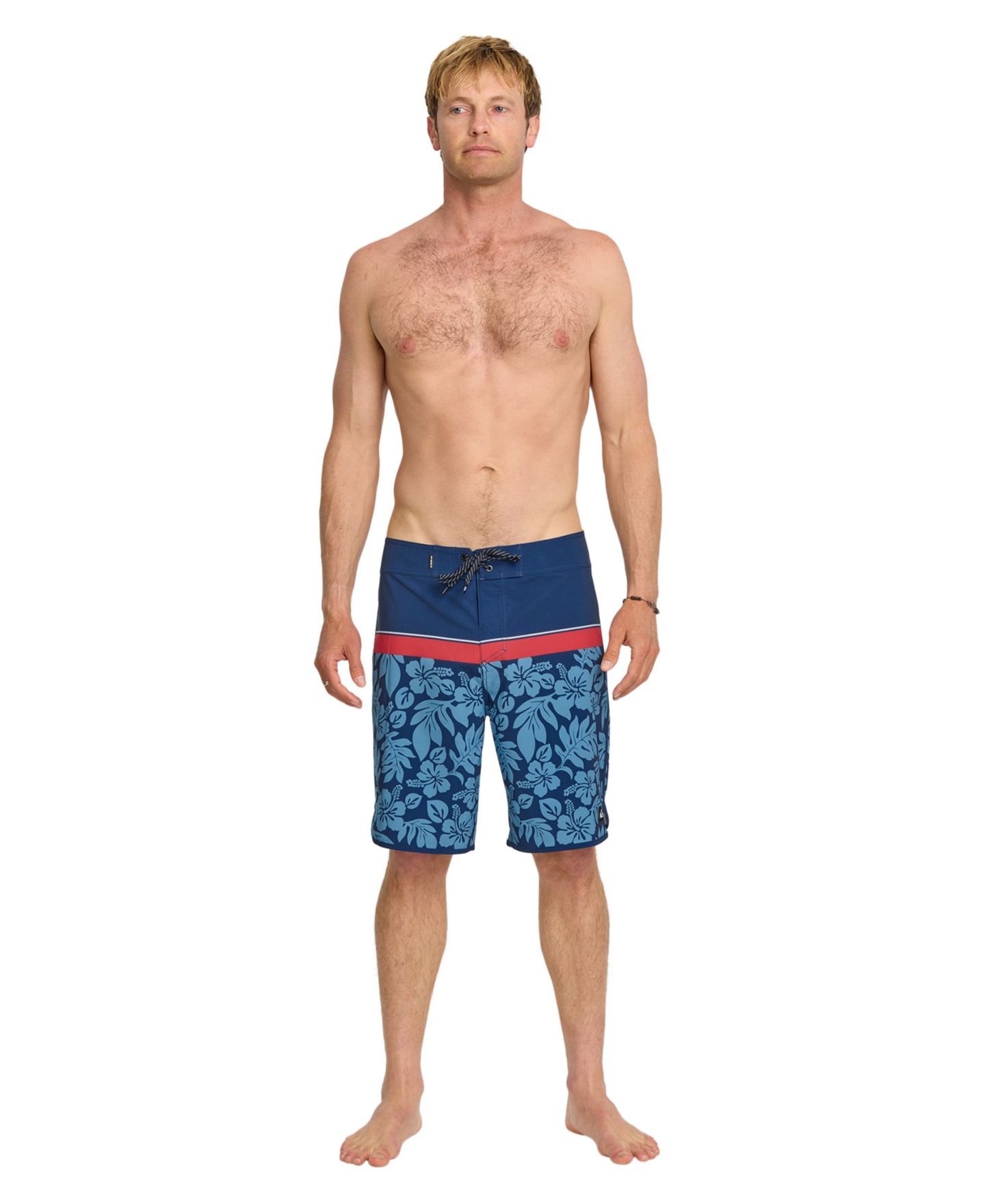 Пляжные шорты Scallop для мужчин — Quiksilver, цвет: Синий — фото 5