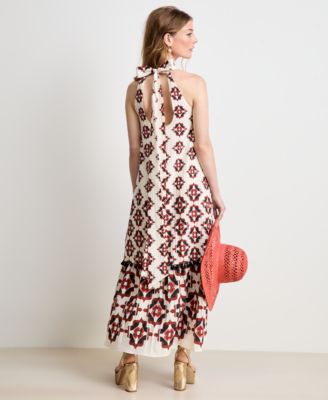 Women's Medallion-Print Sleeveless Dress, Macy's Exclusive - | Alix Friedberg Capsule Collection