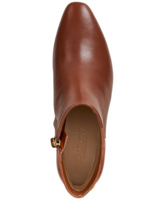 Women's Demi Burnished Leather Booties