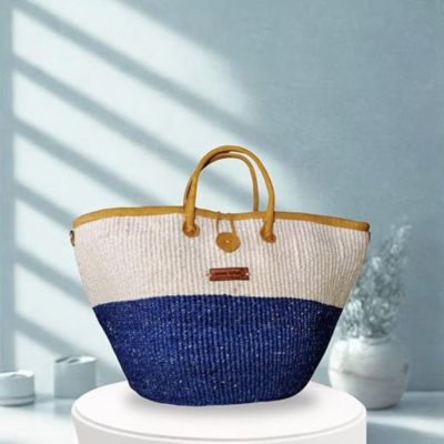 Rain and Peace Nourishment Handmade Sisal Straw Basket Bag