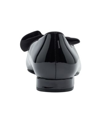 Women's Auggie Bow Pointed Toe Tailored Loafers