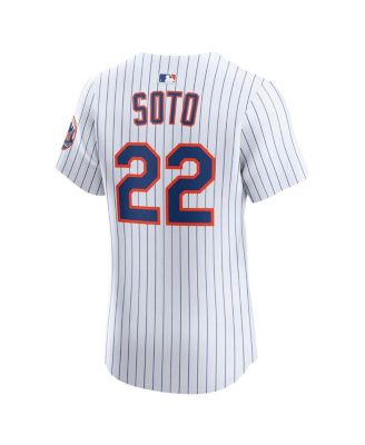 Men's Juan Soto White New York Mets Home Elite Jersey