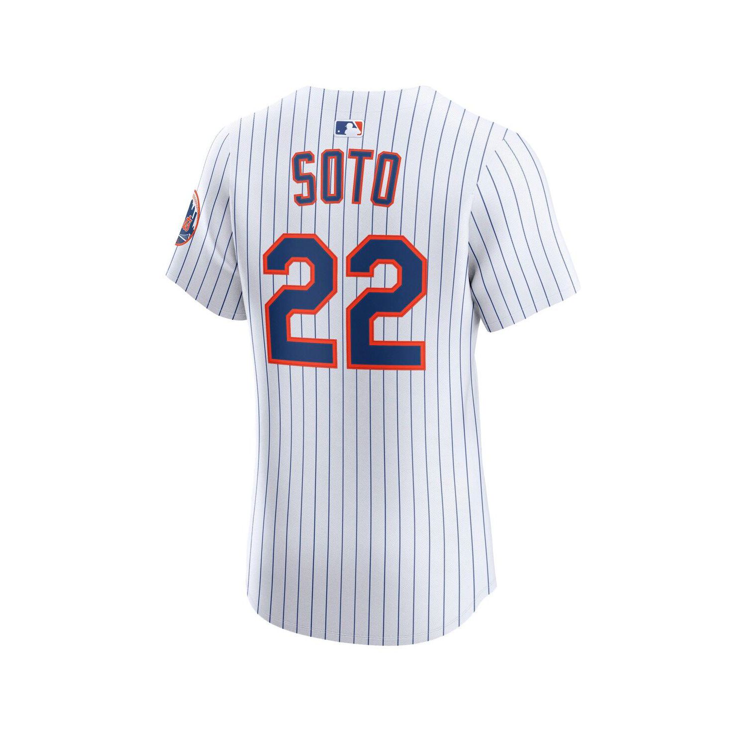 Men's Juan Soto White New York Mets Home Elite Jersey