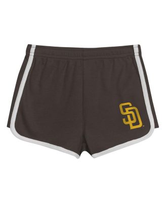Toddler 2-Piece Brown San Diego Padres Double Run T-Shirt and Shorts Set