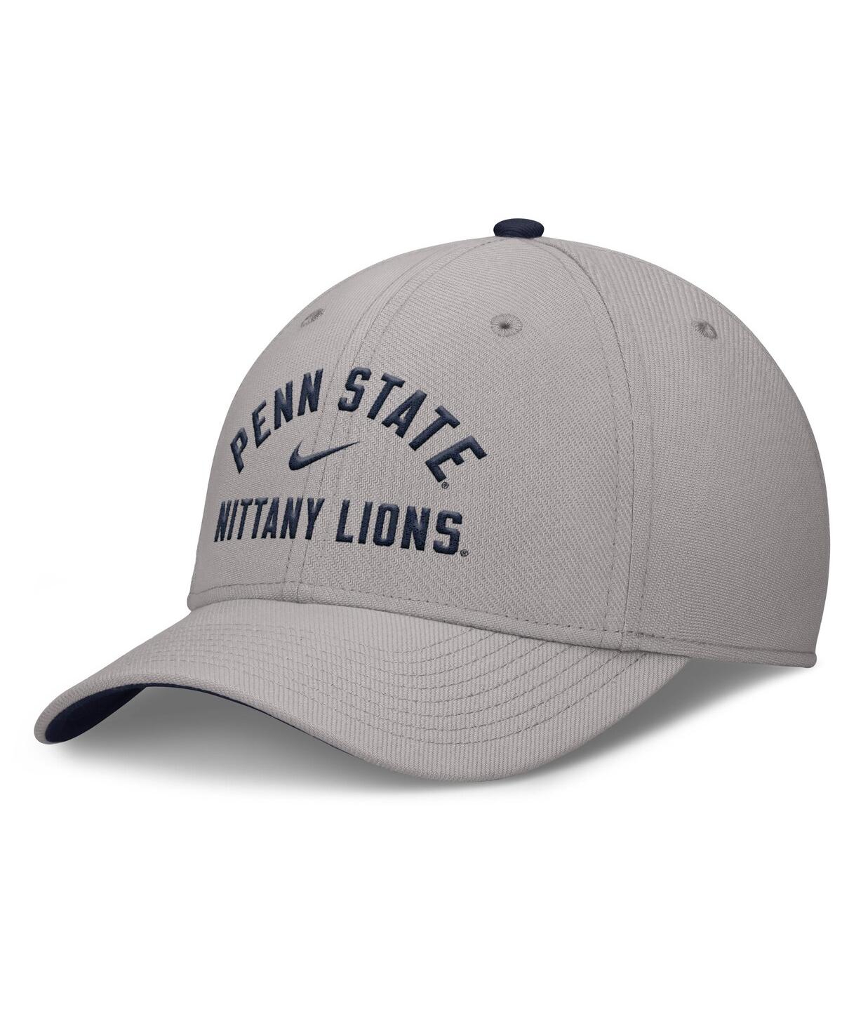Nike Men's Gray Penn State Nittany Lions Rise Prep Performance Flex Hat