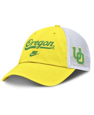 Nike - Men's Yellow Oregon Ducks Club Legacy Adjustable Trucker Hat