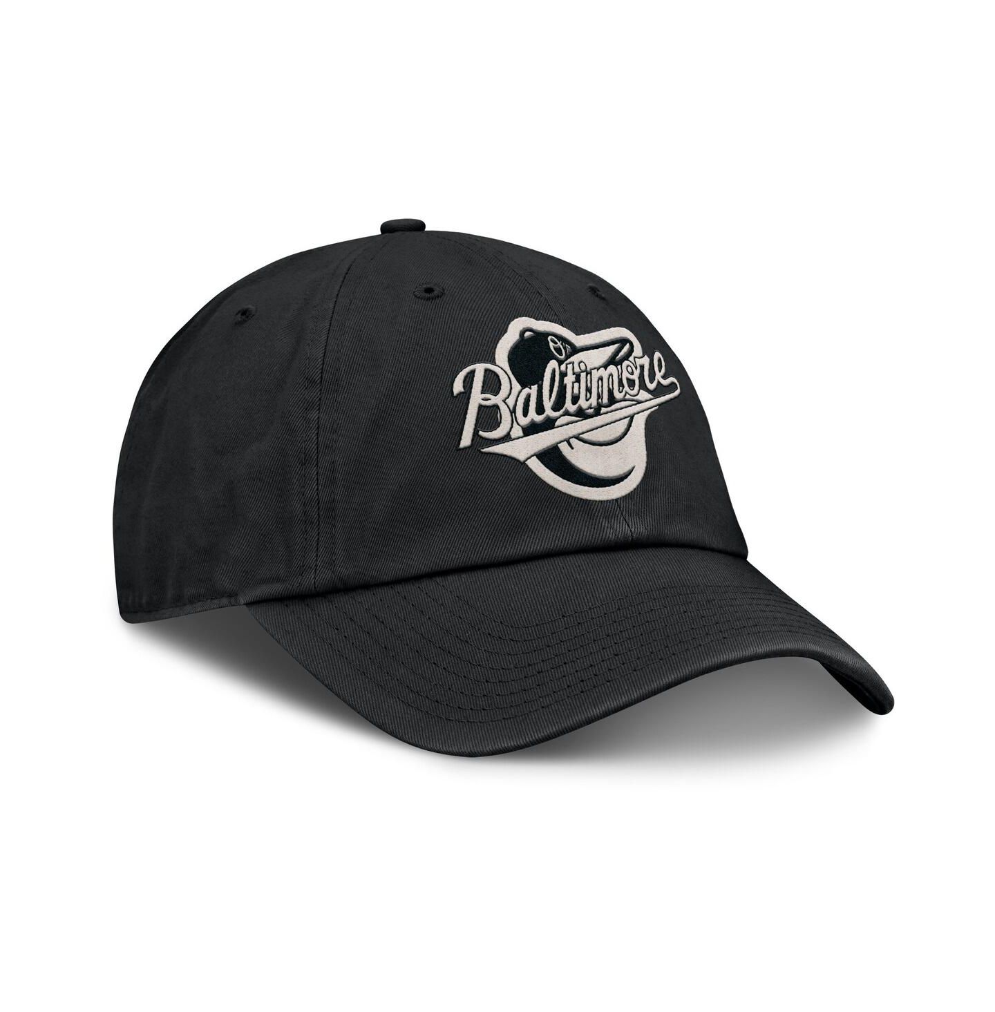 Мужская кепка Nike Black Baltimore Orioles Statement Club Adjustable Hat — фото 3