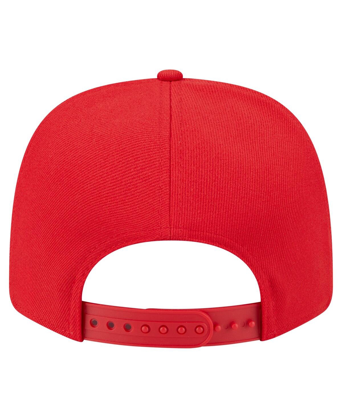 New Era Men's Red Kansas City Chiefs Gameday Multi Rope 9SEVENTY Stretch-Snap Hat