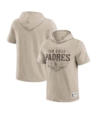 Fanatics - Men's Tan San Diego Padres Hooded T-Shirt