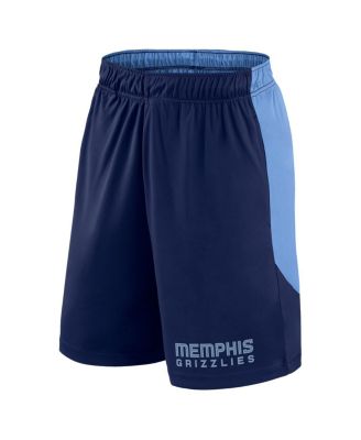 Men's Navy Memphis Grizzlies Launch Performance Shorts