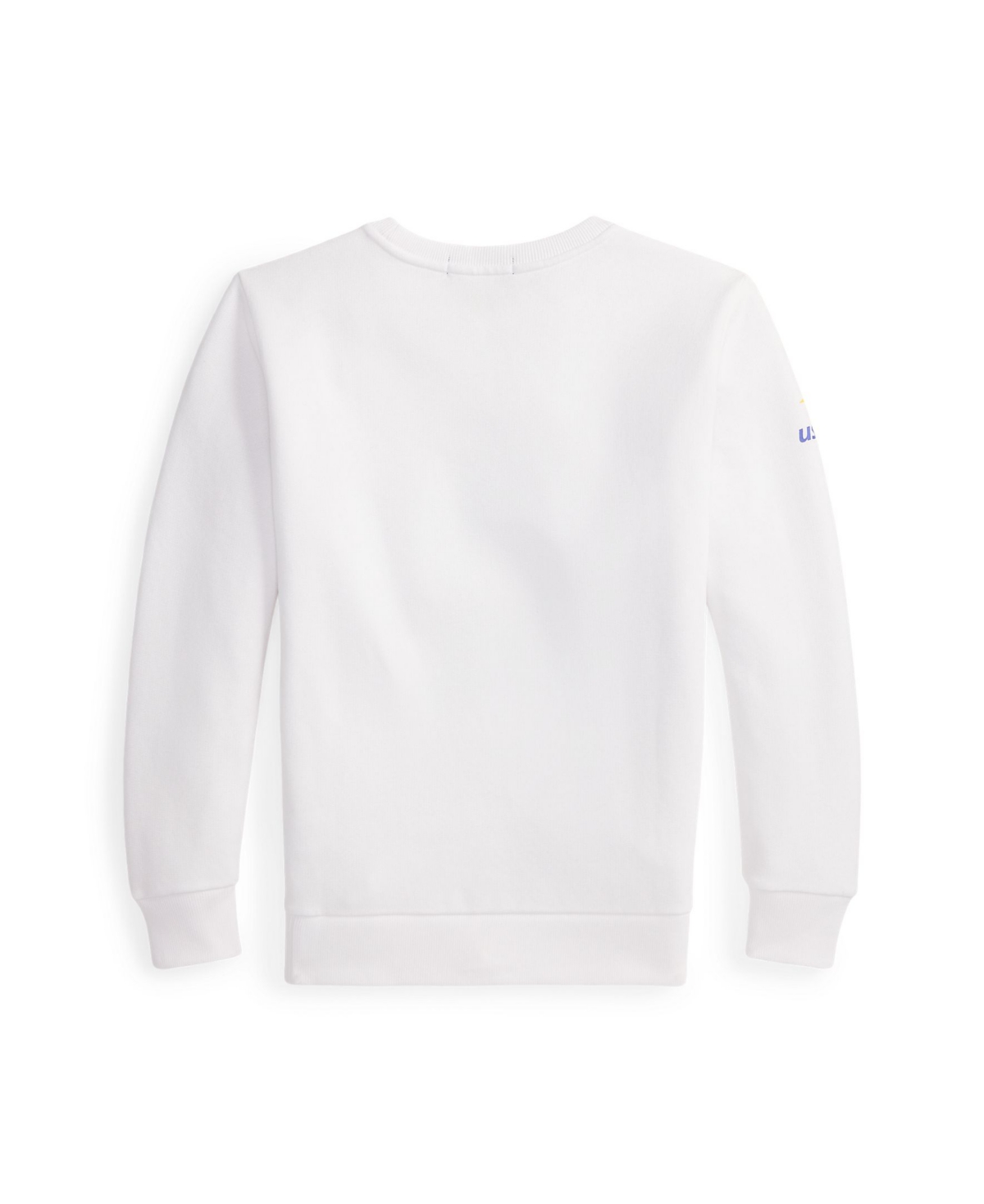 Polo Ralph Lauren Toddler And Little Boys Us Open Polo Bear Fleece Sweatshirt In White