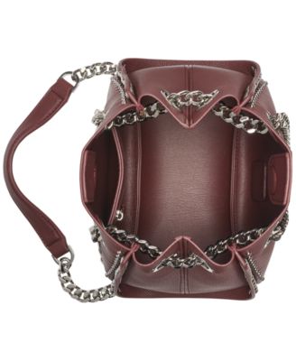 Josie Small Studded Bucket Bag