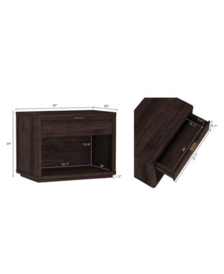 Evelyn 32" 1-Drawer Nightstand