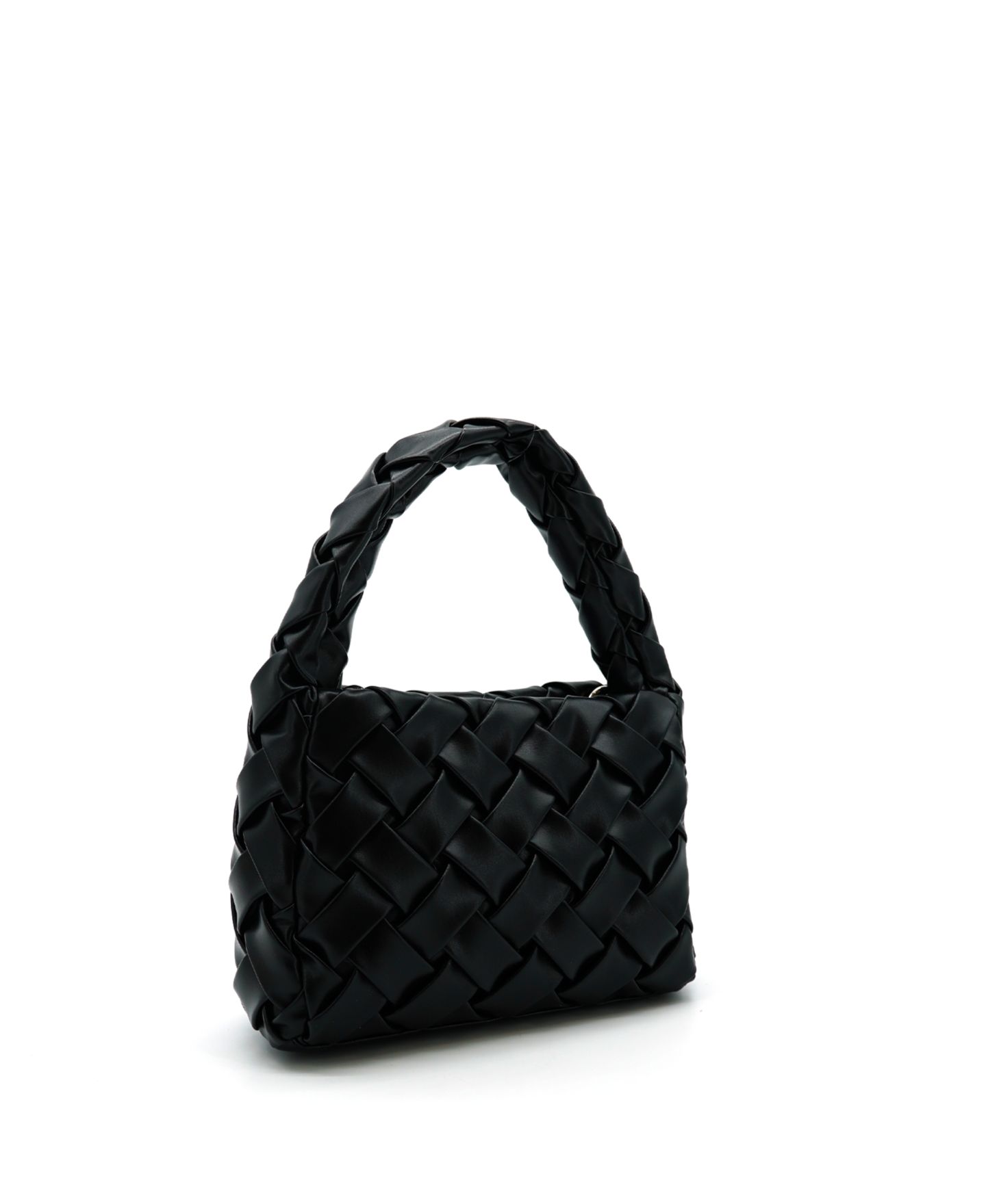 Женская сумка LIKE DREAMS Oriane Quilted Top Handle Crossbody, цвет: Чёрный — фото 3