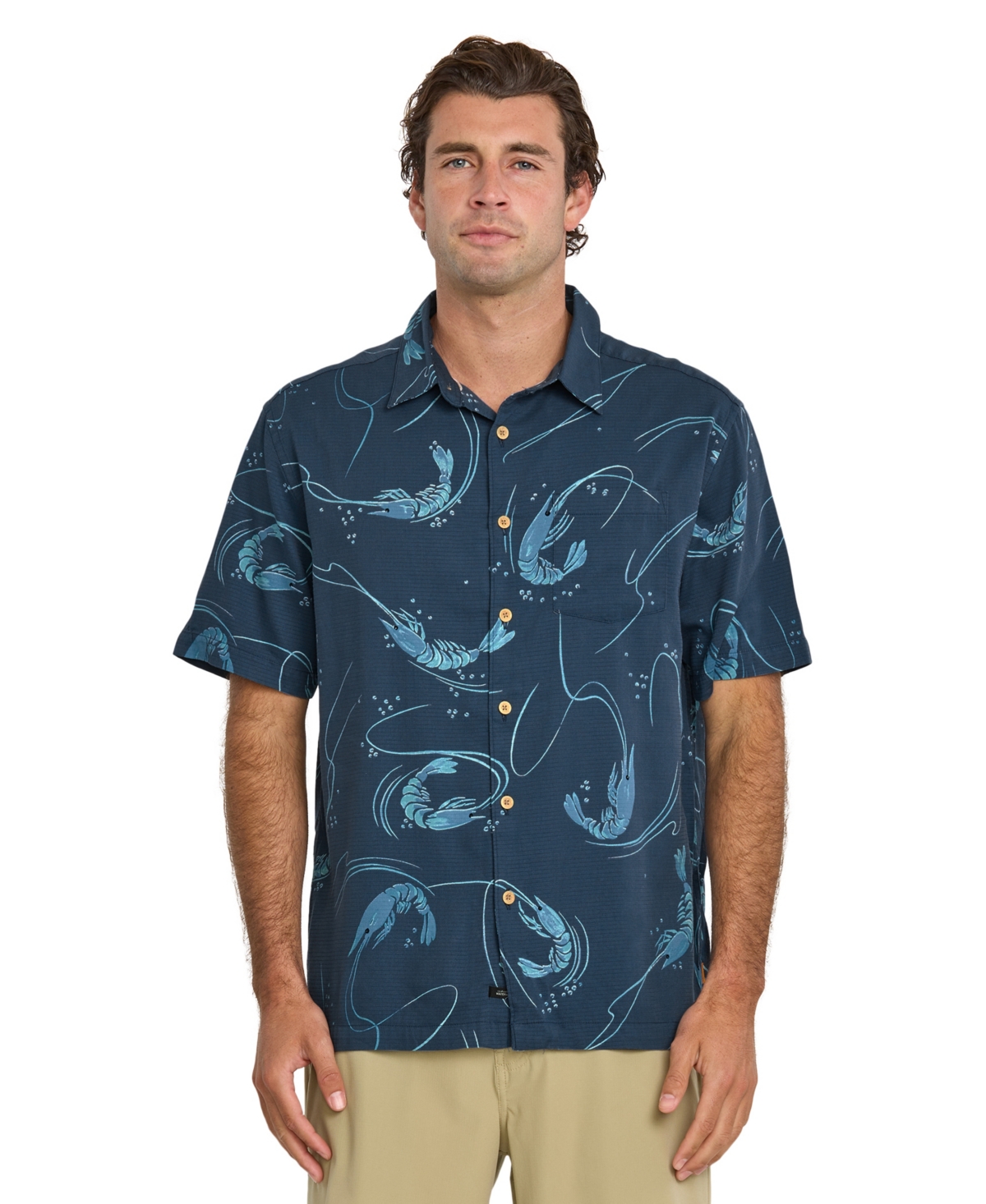 Men's Jumbo Woven Shirt - Wave