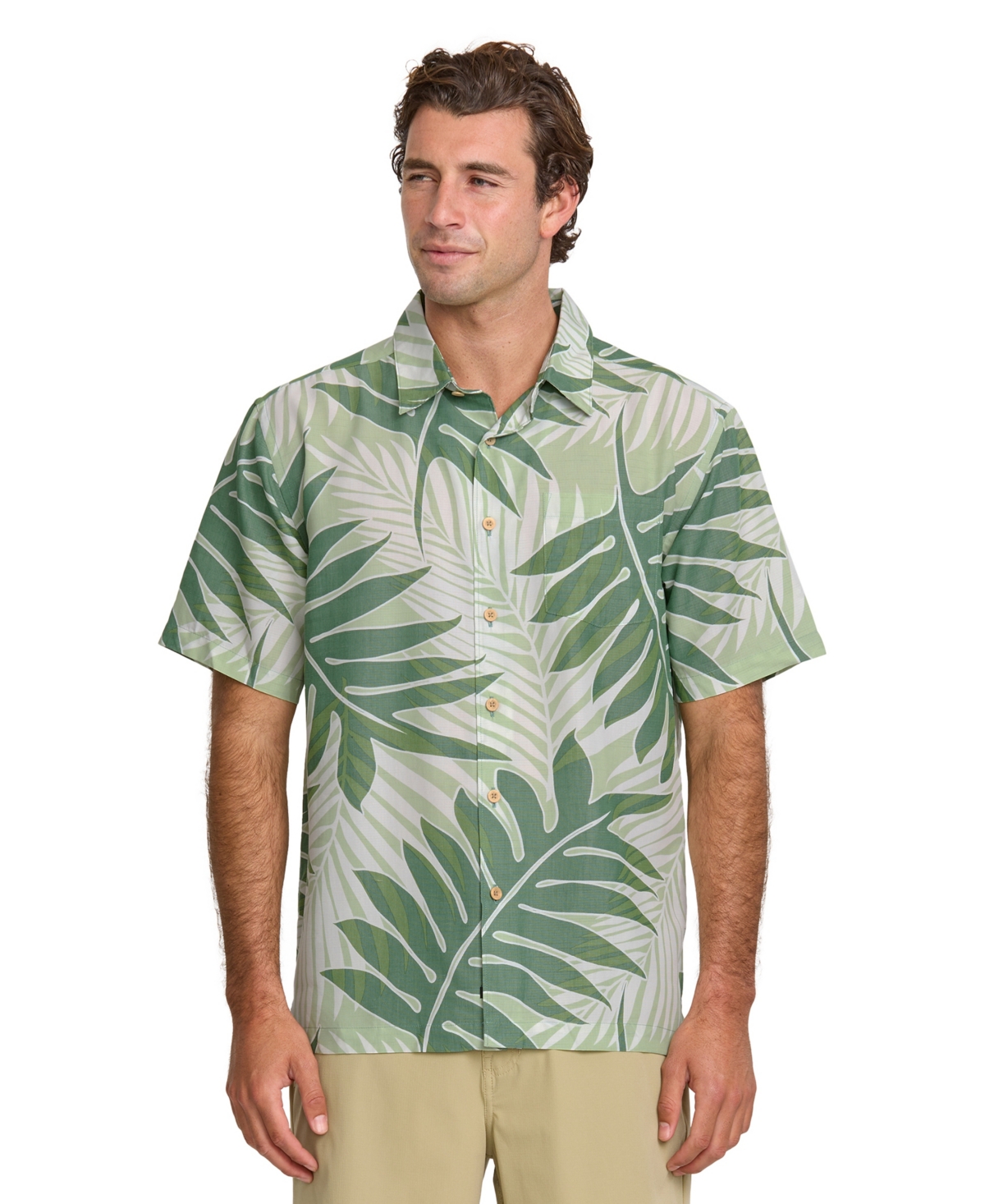 Men's Vacation Woven Shirt - White