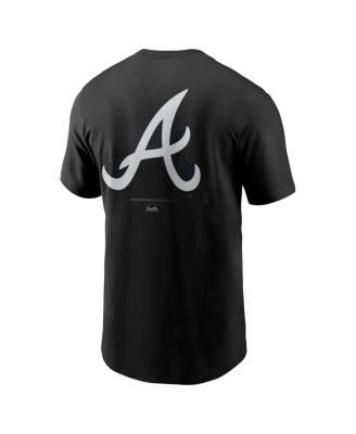 Men's Black Atlanta Braves Lights Out Bar Loading T-Shirt