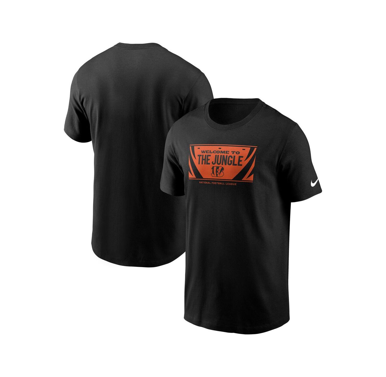 Men's Black Cincinnati Bengals Primetime Local Essential T-Shirt