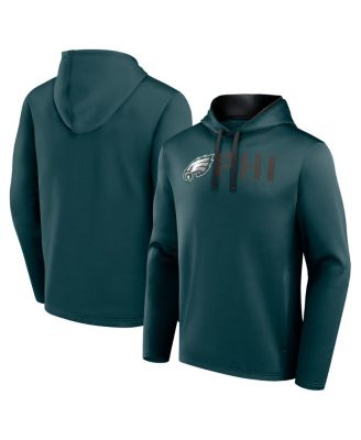 Logo Athletic - Men's Green Philadelphia Eagles Head Start Pullover Hoodie