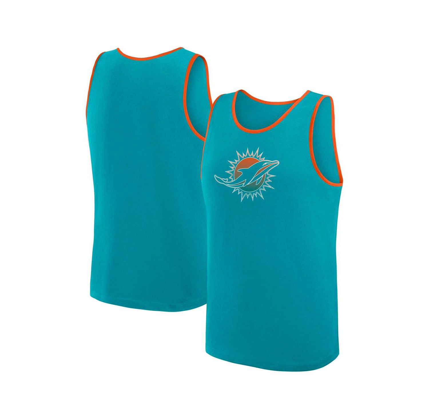 Men's Aqua Miami Dolphins Unmatched Success Tank Top