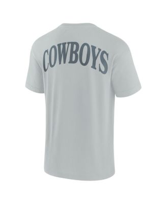 Men's and Women's Gray Dallas Cowboys Elements Iconic T-Shirt