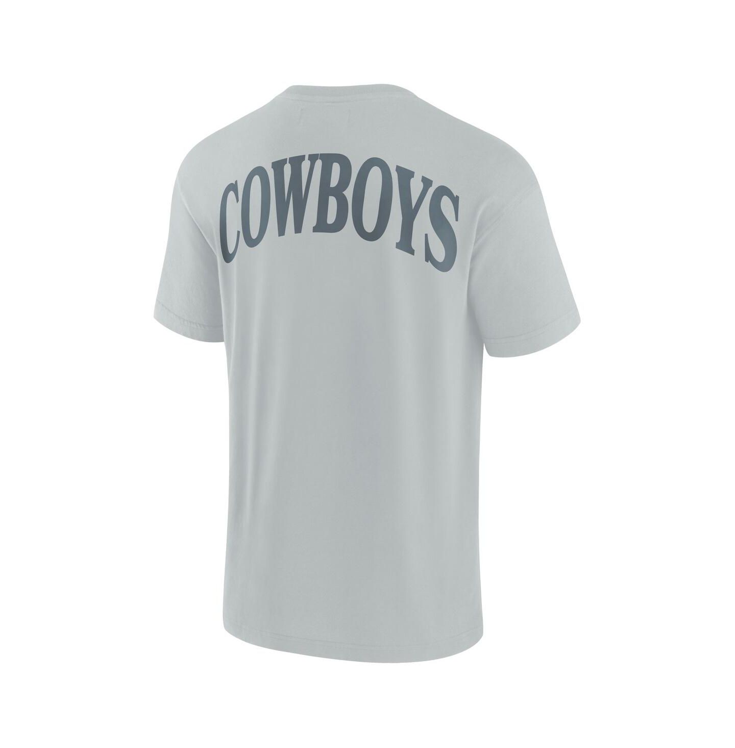 Футболка Fanatics Gray Dallas Cowboys Elements Iconic — фото 2